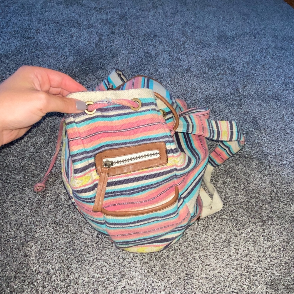 American Eagle Drawstring Beach Bag - image 4